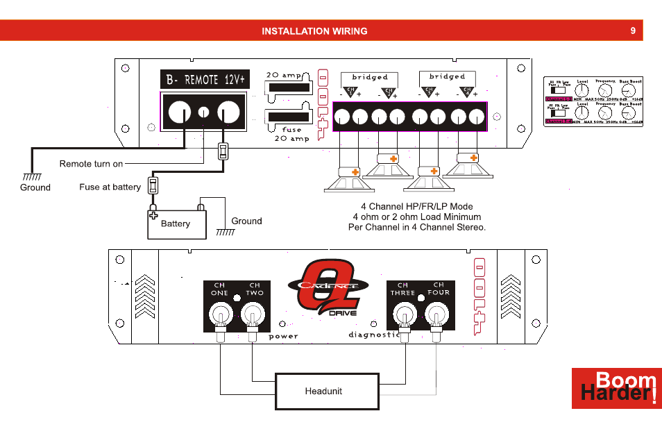 Cadence Q DRIVE SERIES User Manual | Page 9 / 12