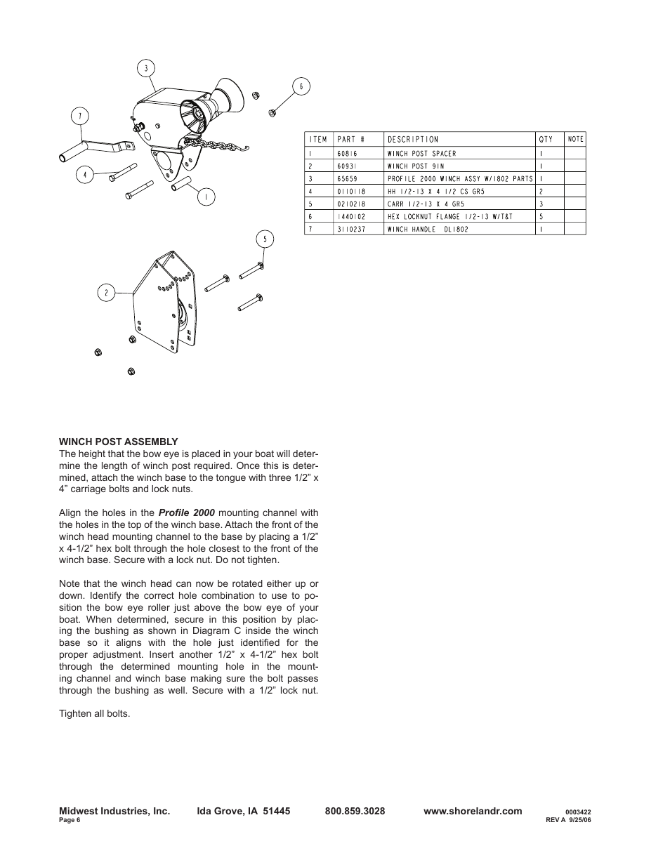 ShoreLand'r B30BL User Manual | Page 6 / 12