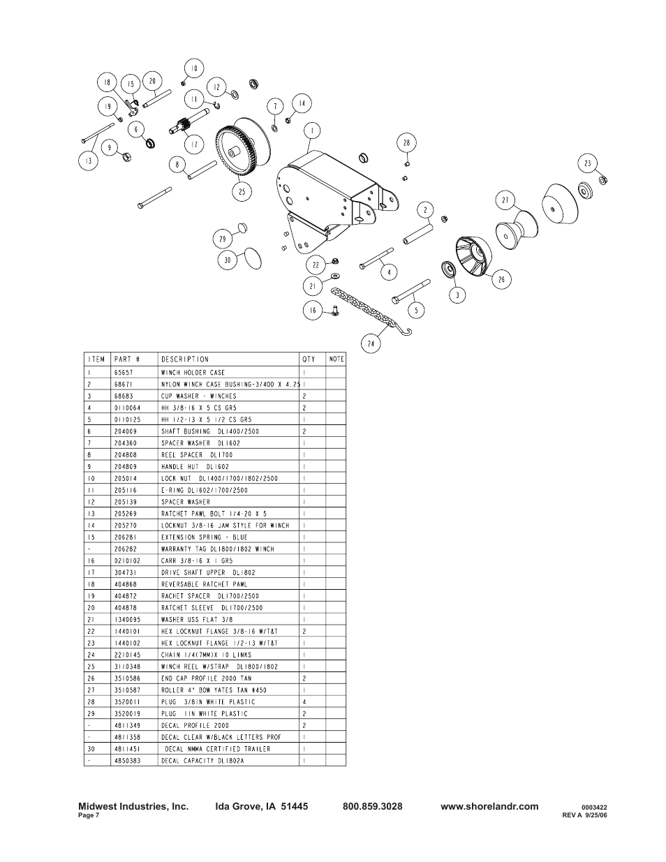 ShoreLand'r B30BL User Manual | Page 7 / 12