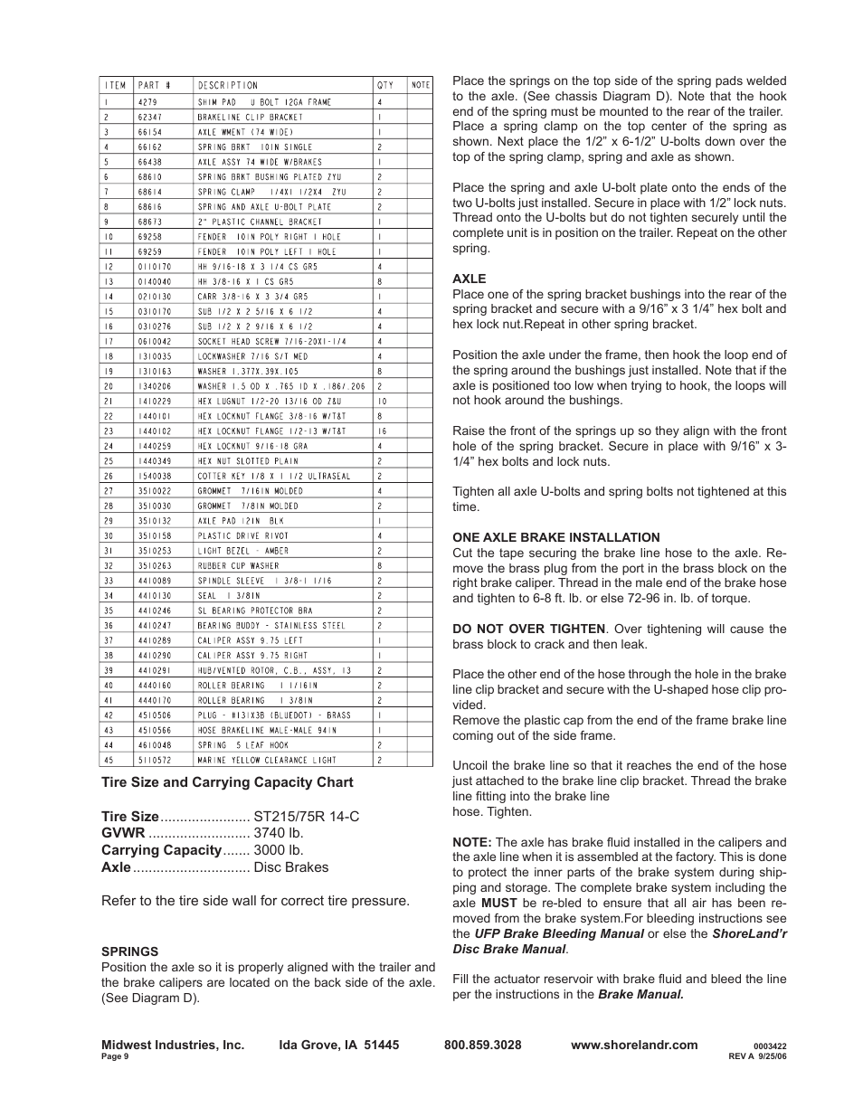 ShoreLand'r B30BL User Manual | Page 9 / 12