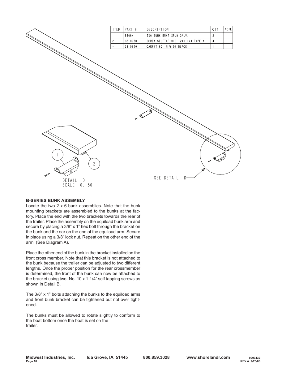 ShoreLand'r B30BLW User Manual | Page 10 / 12