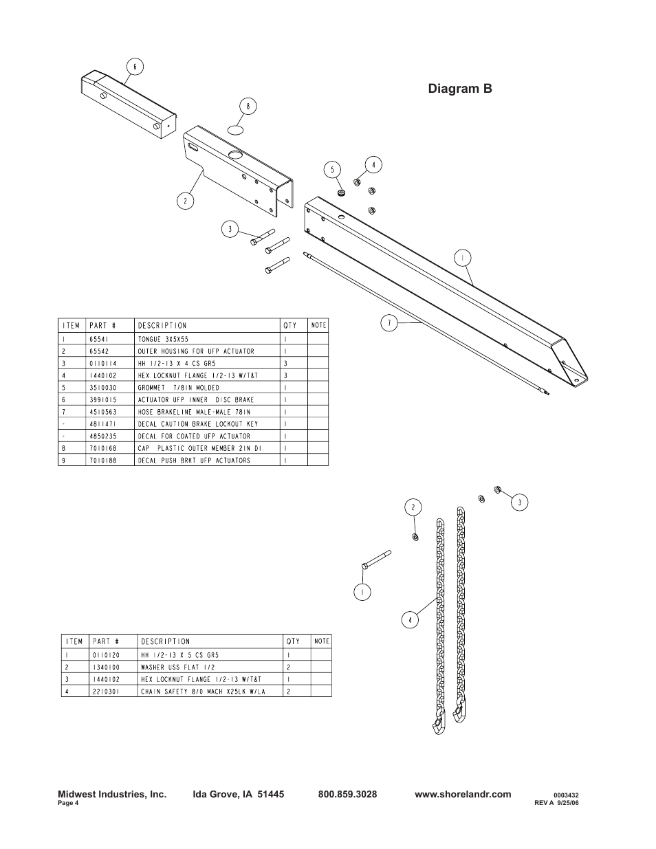 Diagram b | ShoreLand'r B30BLW User Manual | Page 4 / 12