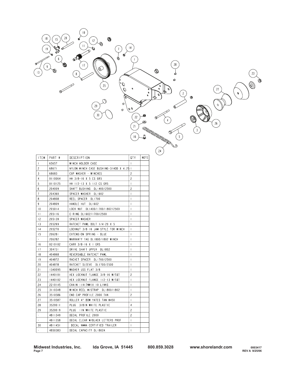 ShoreLand'r B30BS User Manual | Page 7 / 12