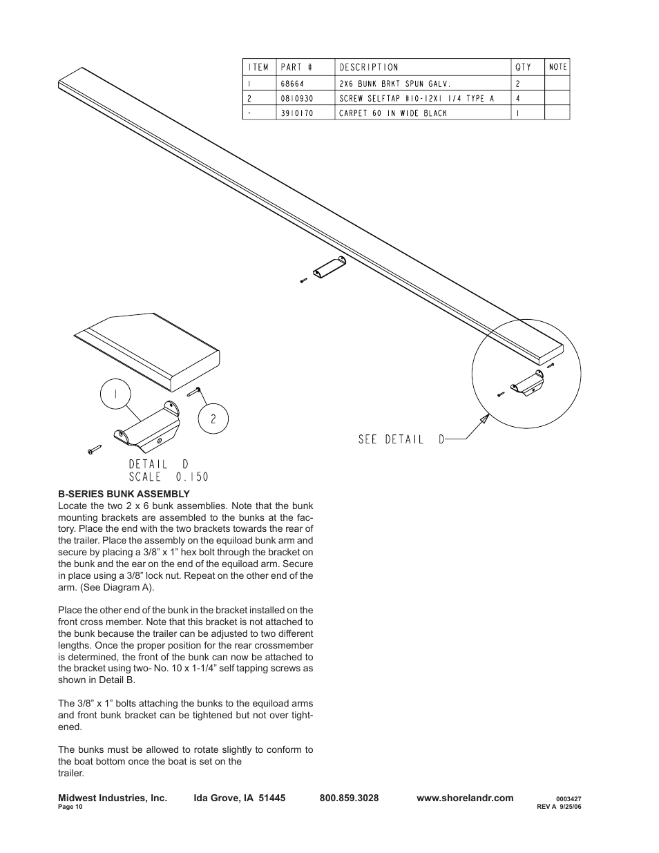ShoreLand'r B30BSW User Manual | Page 10 / 12
