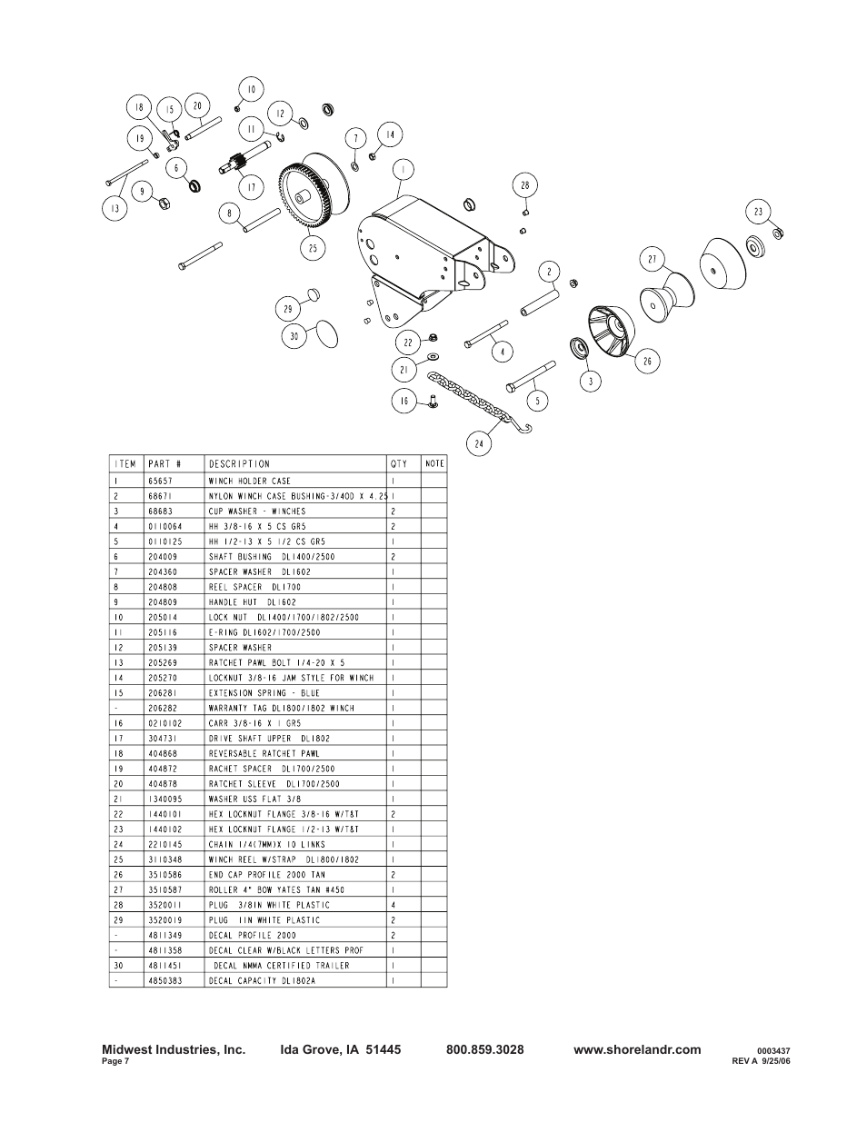 ShoreLand'r B30BXLW User Manual | Page 7 / 12