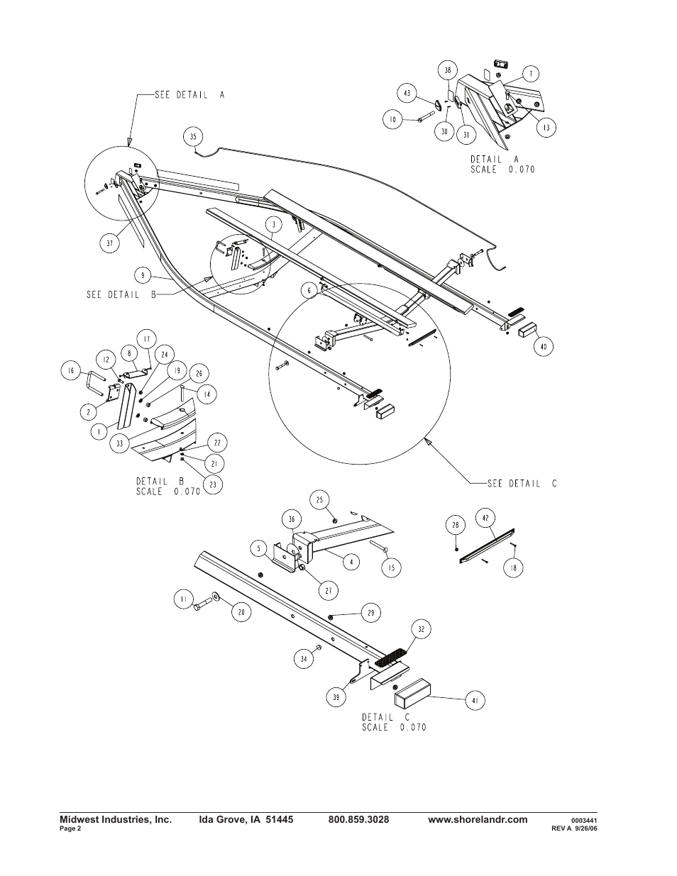 ShoreLand'r B34BLW User Manual | Page 2 / 12