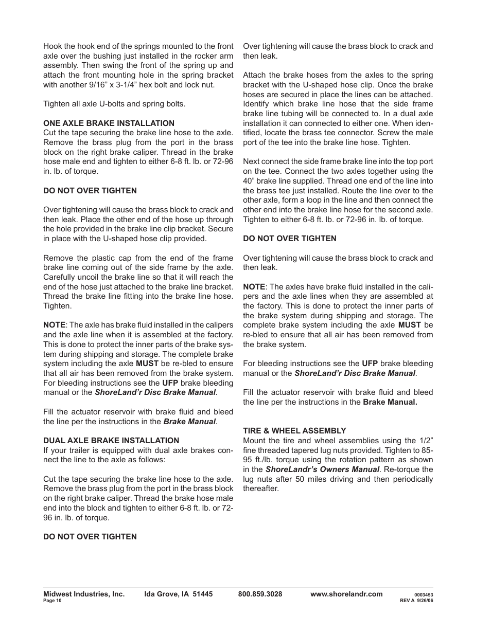ShoreLand'r B40TBBLW User Manual | Page 10 / 12
