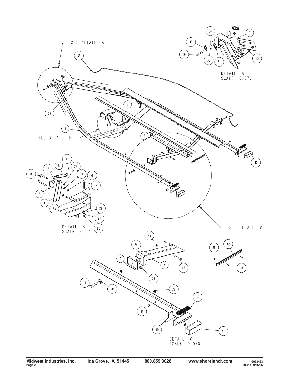 ShoreLand'r B40TBBLW User Manual | Page 2 / 12