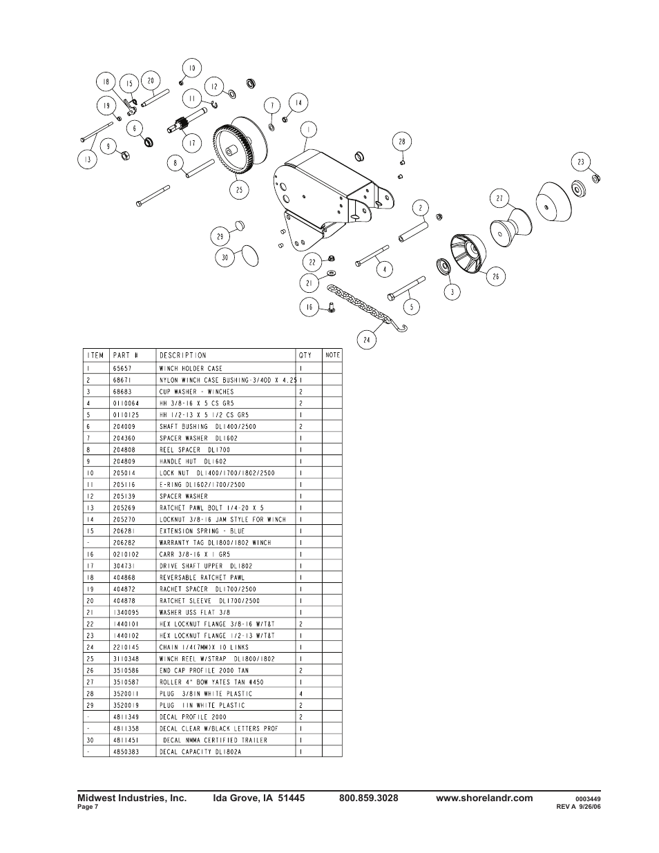 ShoreLand'r B40TBLW User Manual | Page 7 / 12