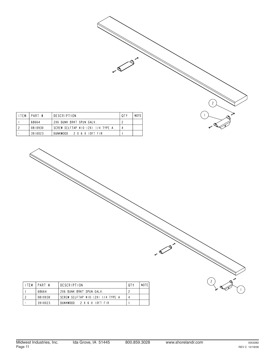 ShoreLand'r LEB22CLW V.1 User Manual | Page 11 / 12