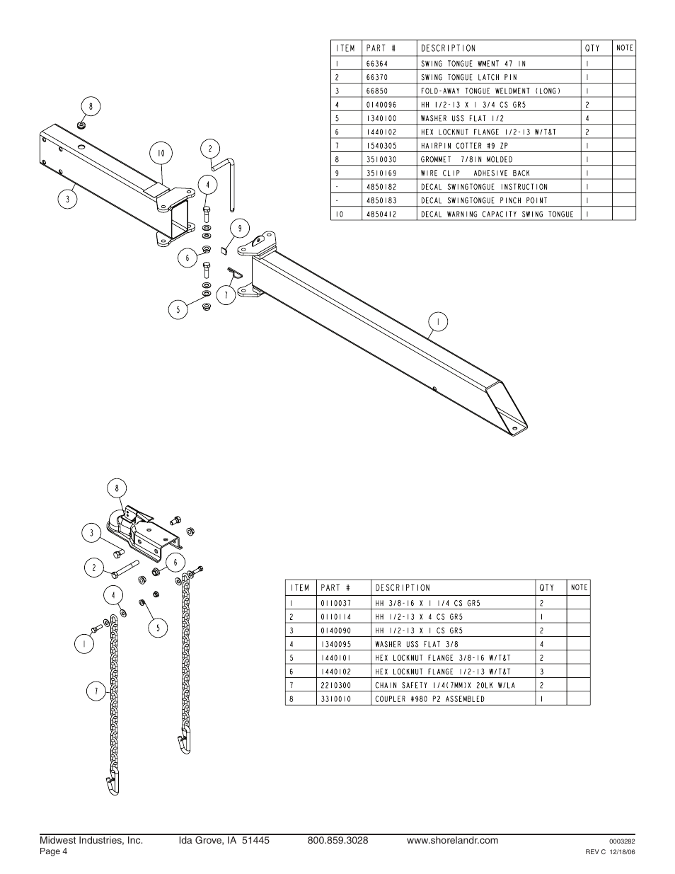 ShoreLand'r LEB22CLW V.1 User Manual | Page 4 / 12