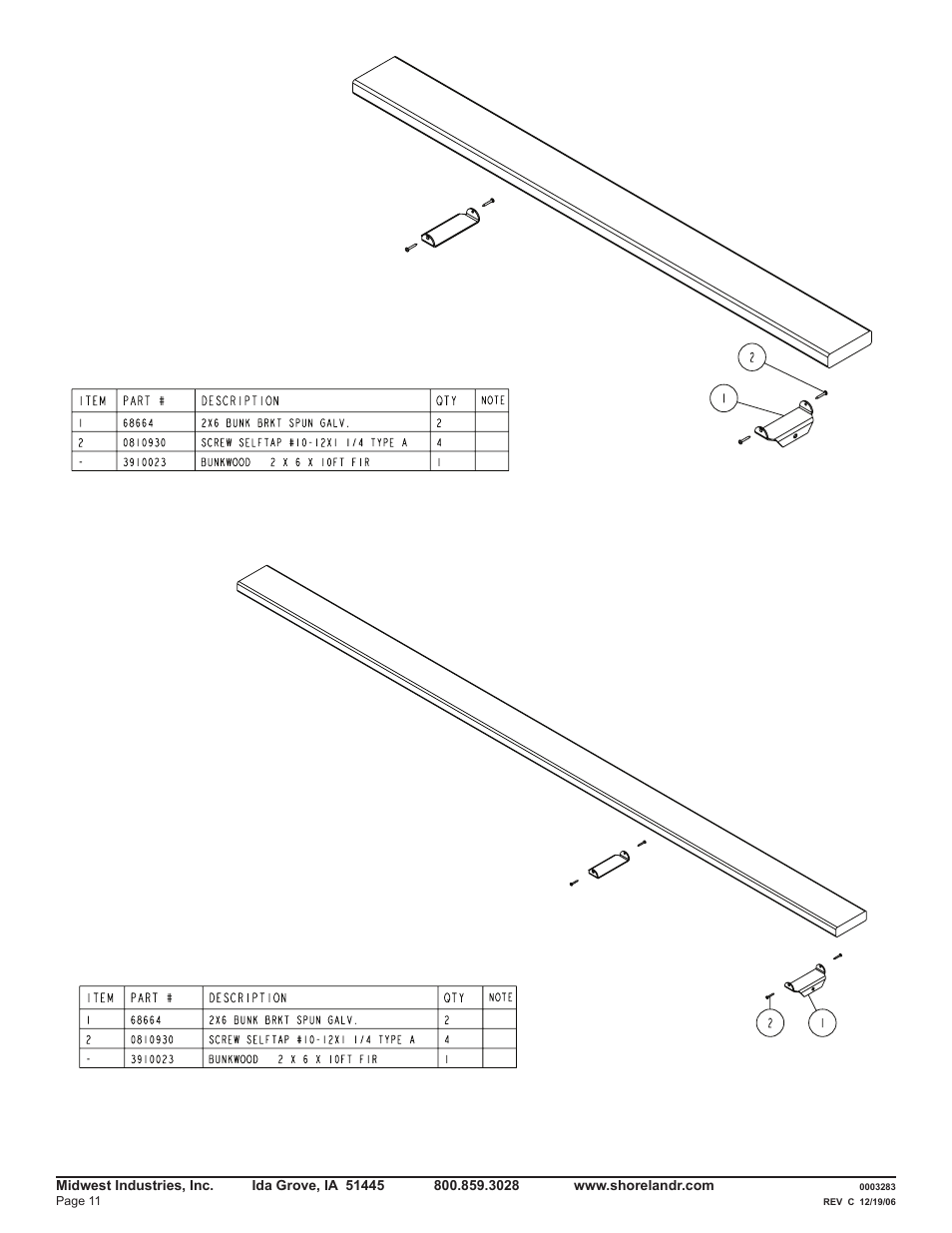 ShoreLand'r LEB22CSW V.3 User Manual | Page 11 / 12