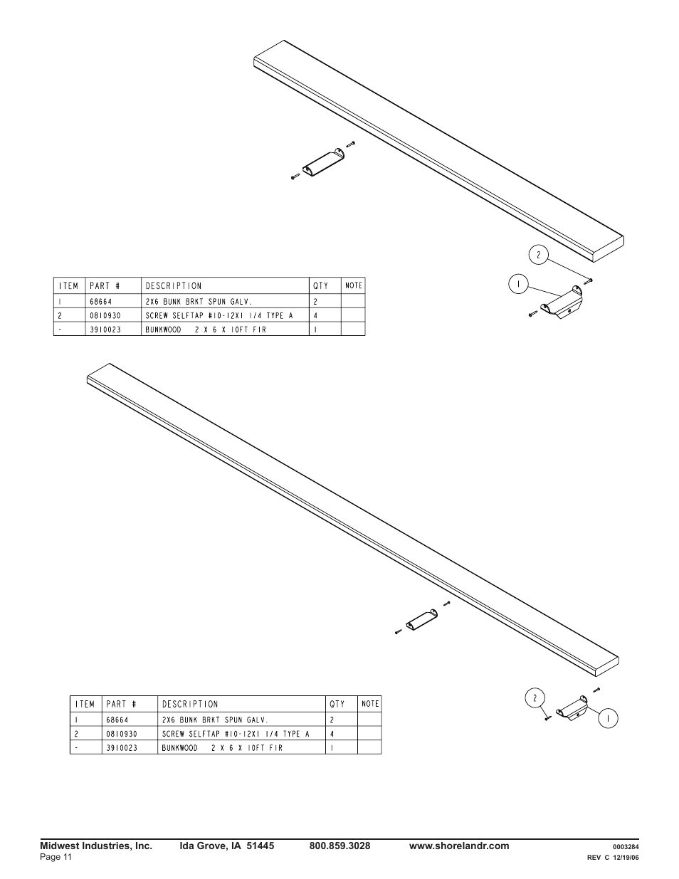 ShoreLand'r LEB29CBLW V.1 User Manual | Page 11 / 12