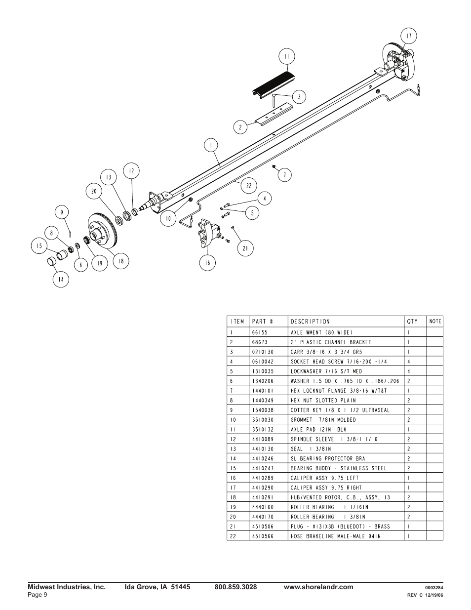 ShoreLand'r LEB29CBLW V.1 User Manual | Page 9 / 12