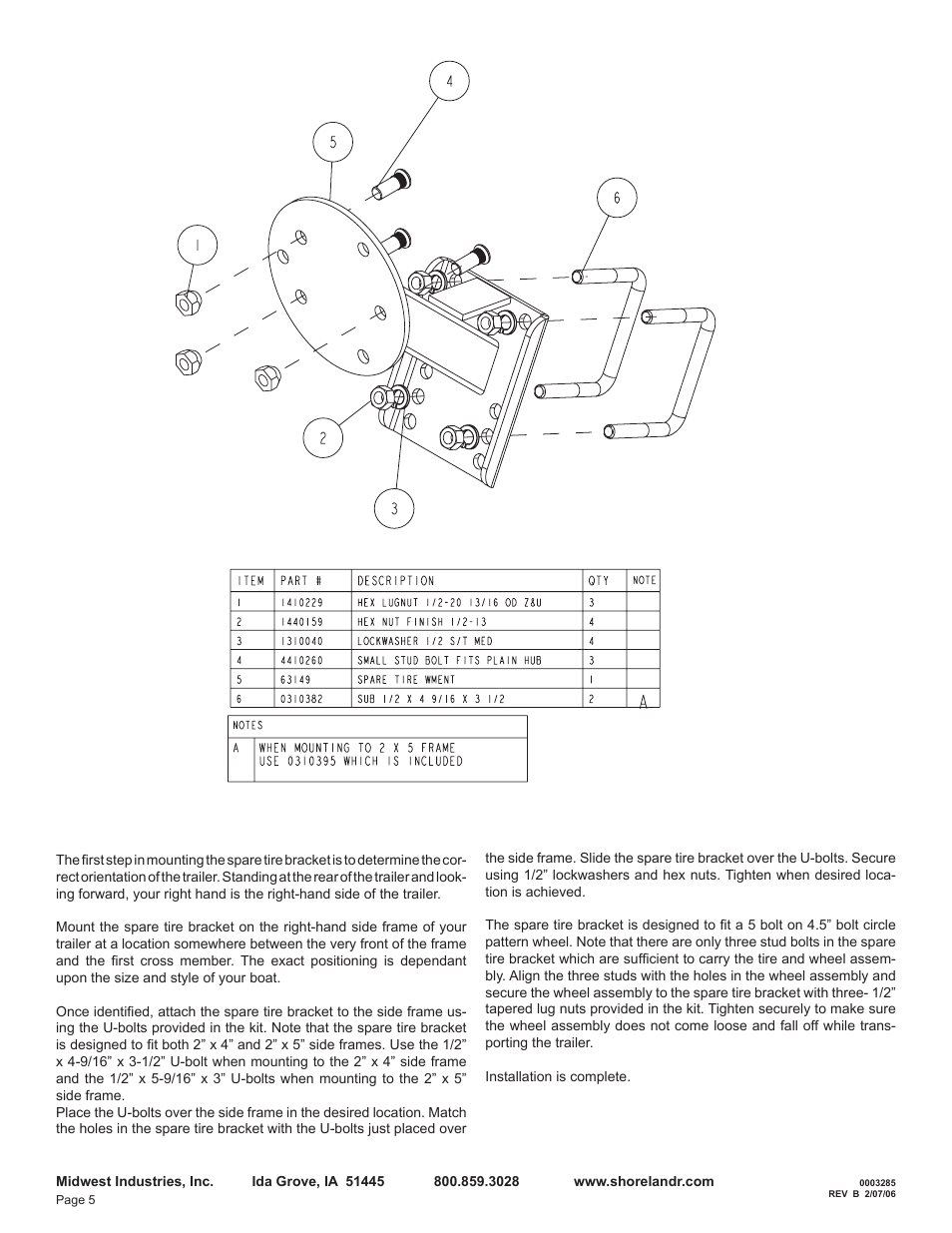 ShoreLand'r LEB29CBSW User Manual | Page 5 / 10