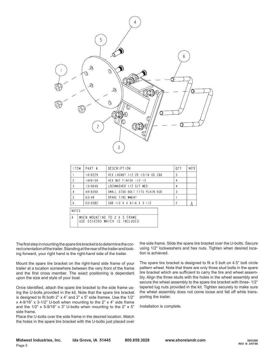 ShoreLand'r LEB29CBXLW User Manual | Page 5 / 10