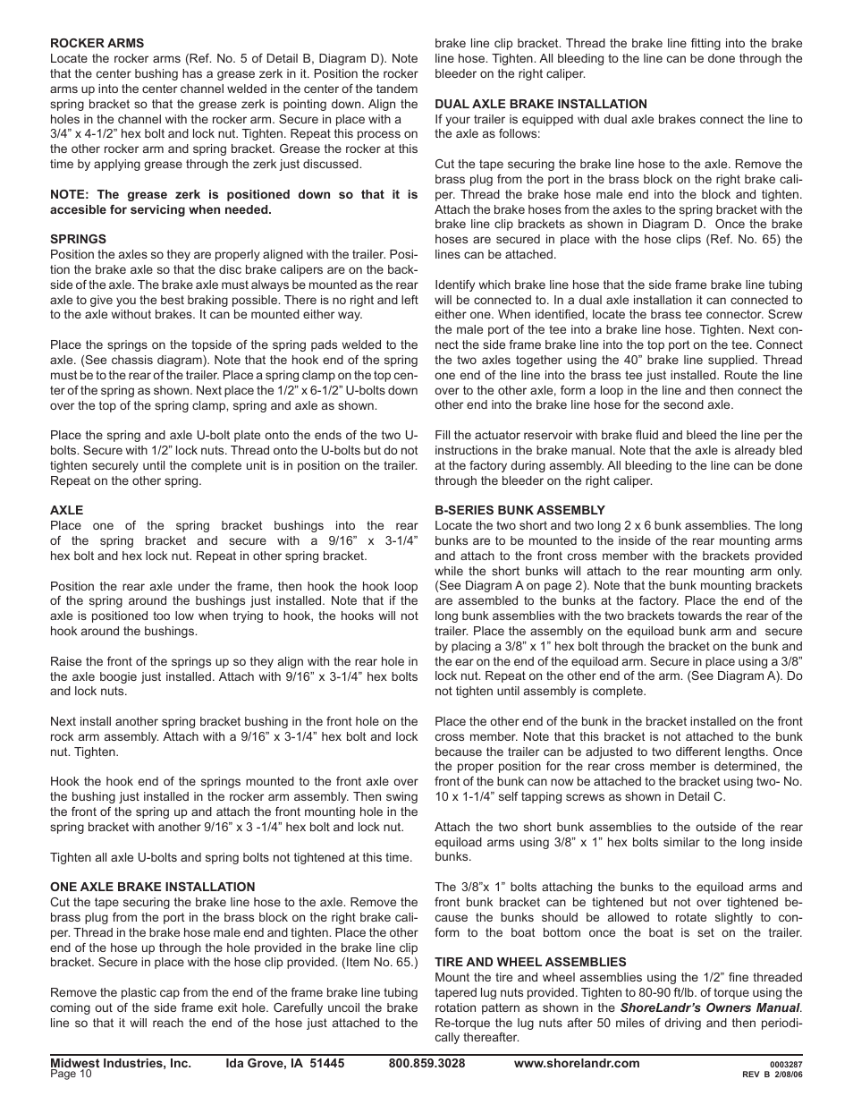 ShoreLand'r LEB40TCBBLW V.1 User Manual | Page 10 / 12