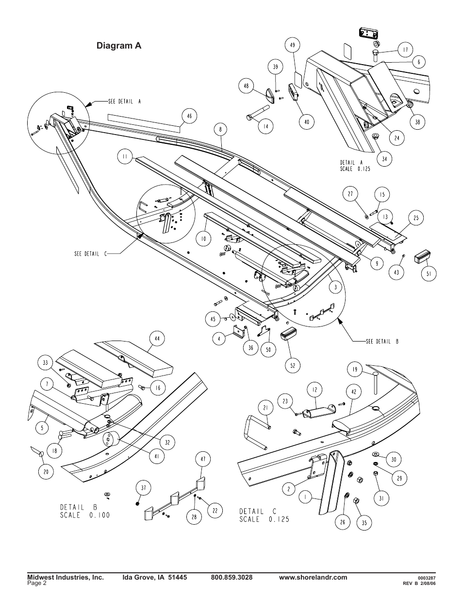 Diagram a | ShoreLand'r LEB40TCBBLW V.1 User Manual | Page 2 / 12