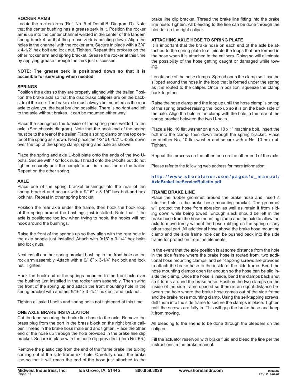ShoreLand'r LEB40TCBBLW V.2 User Manual | Page 11 / 16