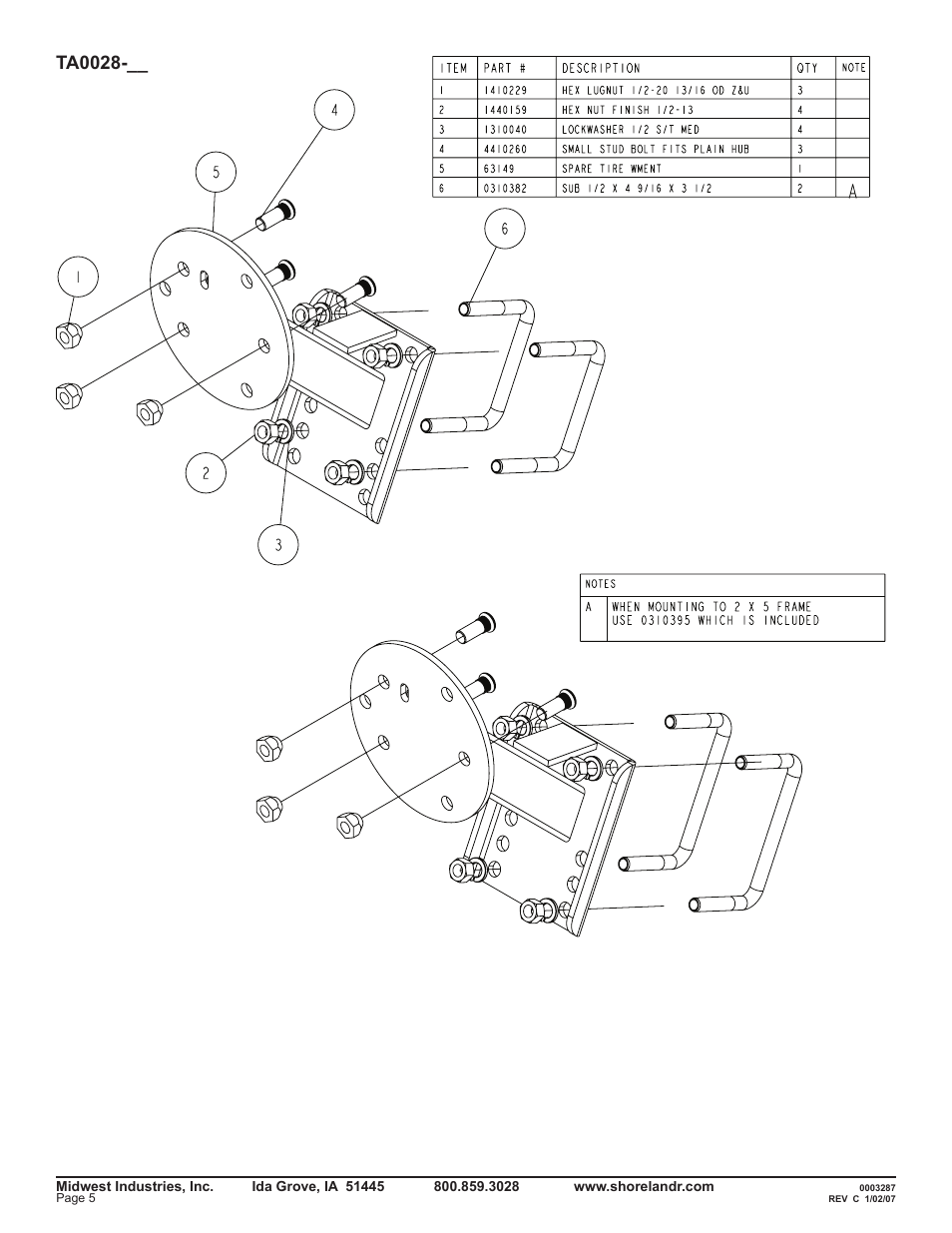 Ta0028 | ShoreLand'r LEB40TCBBLW V.2 User Manual | Page 5 / 16
