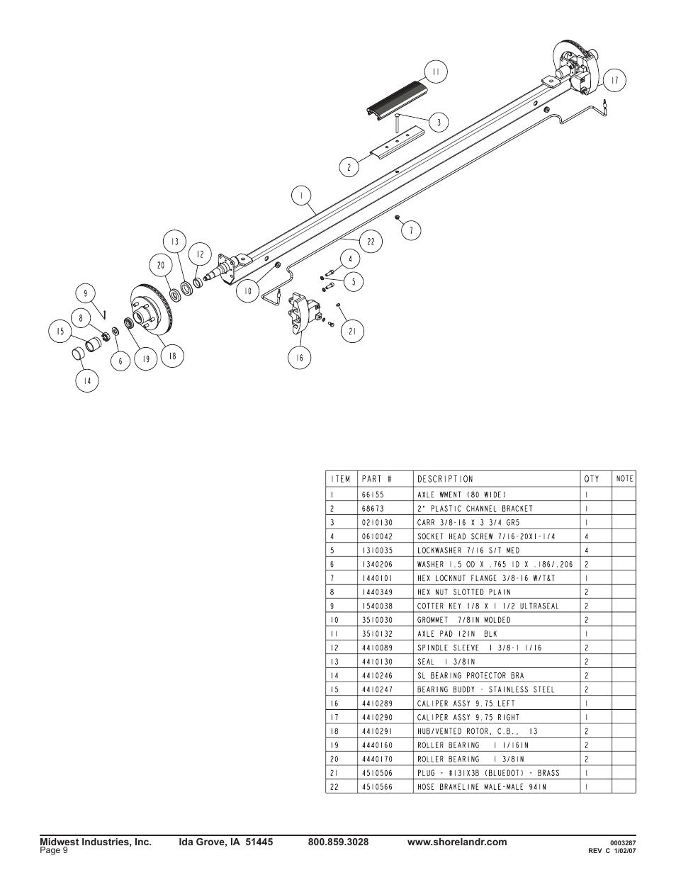 ShoreLand'r LEB40TCBBLW V.2 User Manual | Page 9 / 16