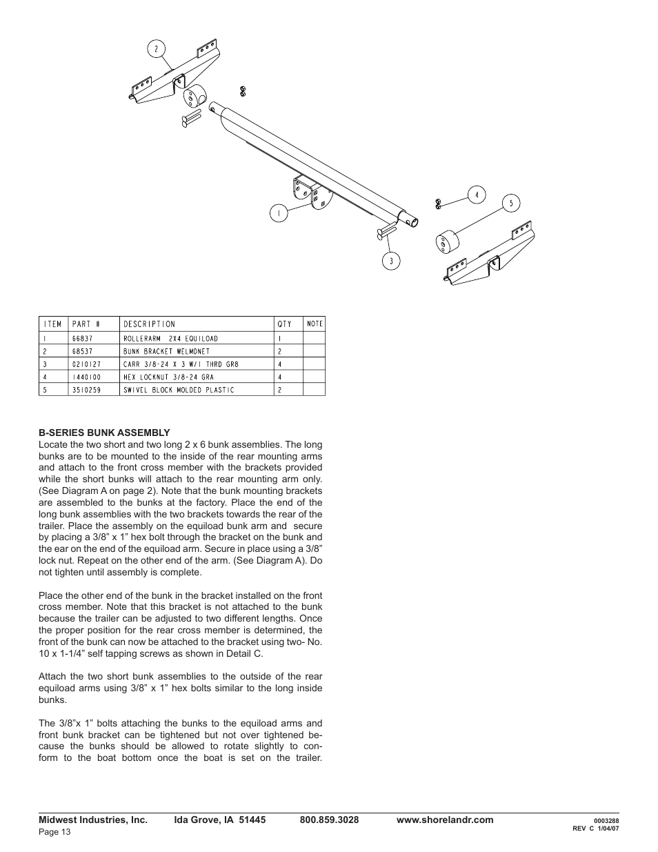 ShoreLand'r LEB40TCBBXLW V.1 User Manual | Page 13 / 16