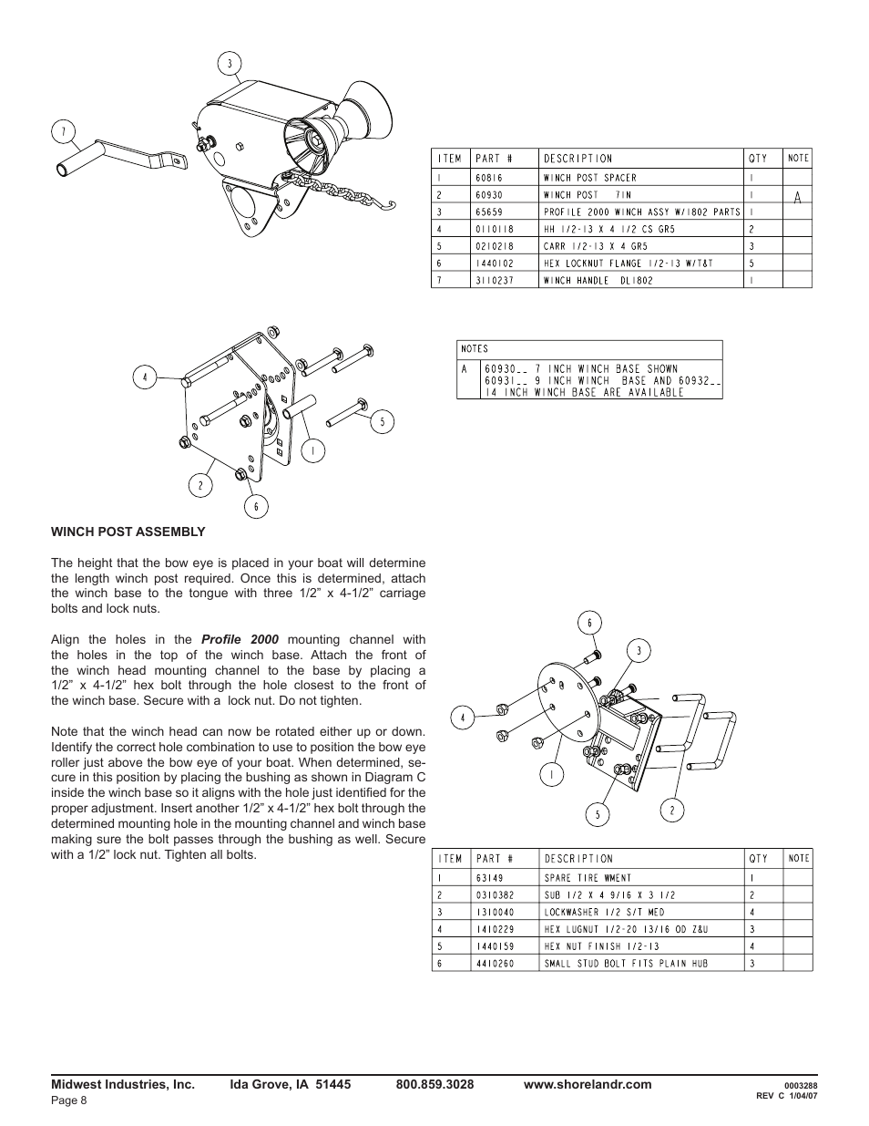 ShoreLand'r LEB40TCBBXLW V.1 User Manual | Page 8 / 16