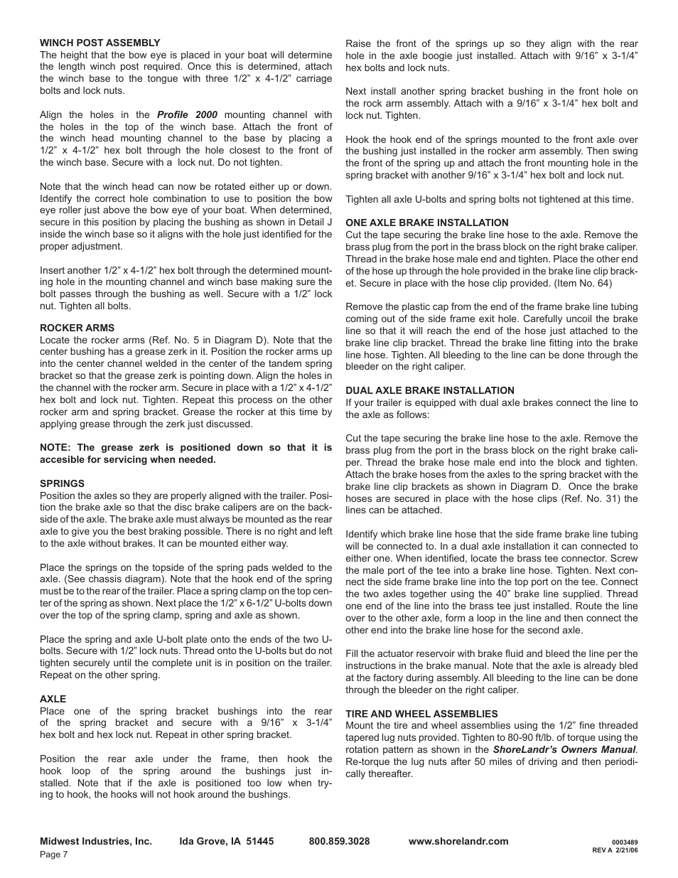 ShoreLand'r LEB46TCBBL V.1 User Manual | Page 7 / 10