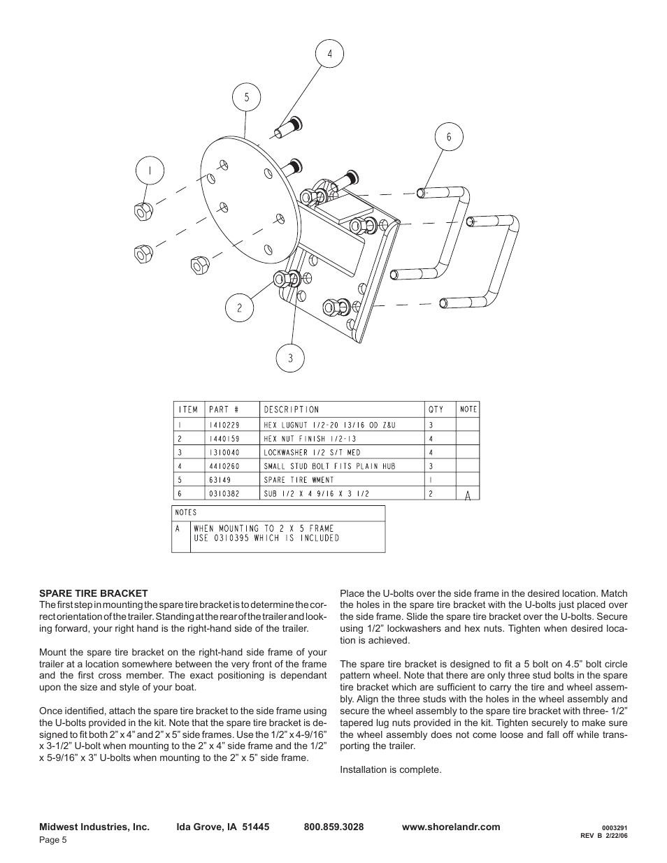ShoreLand'r LEB46TCBS User Manual | Page 5 / 10