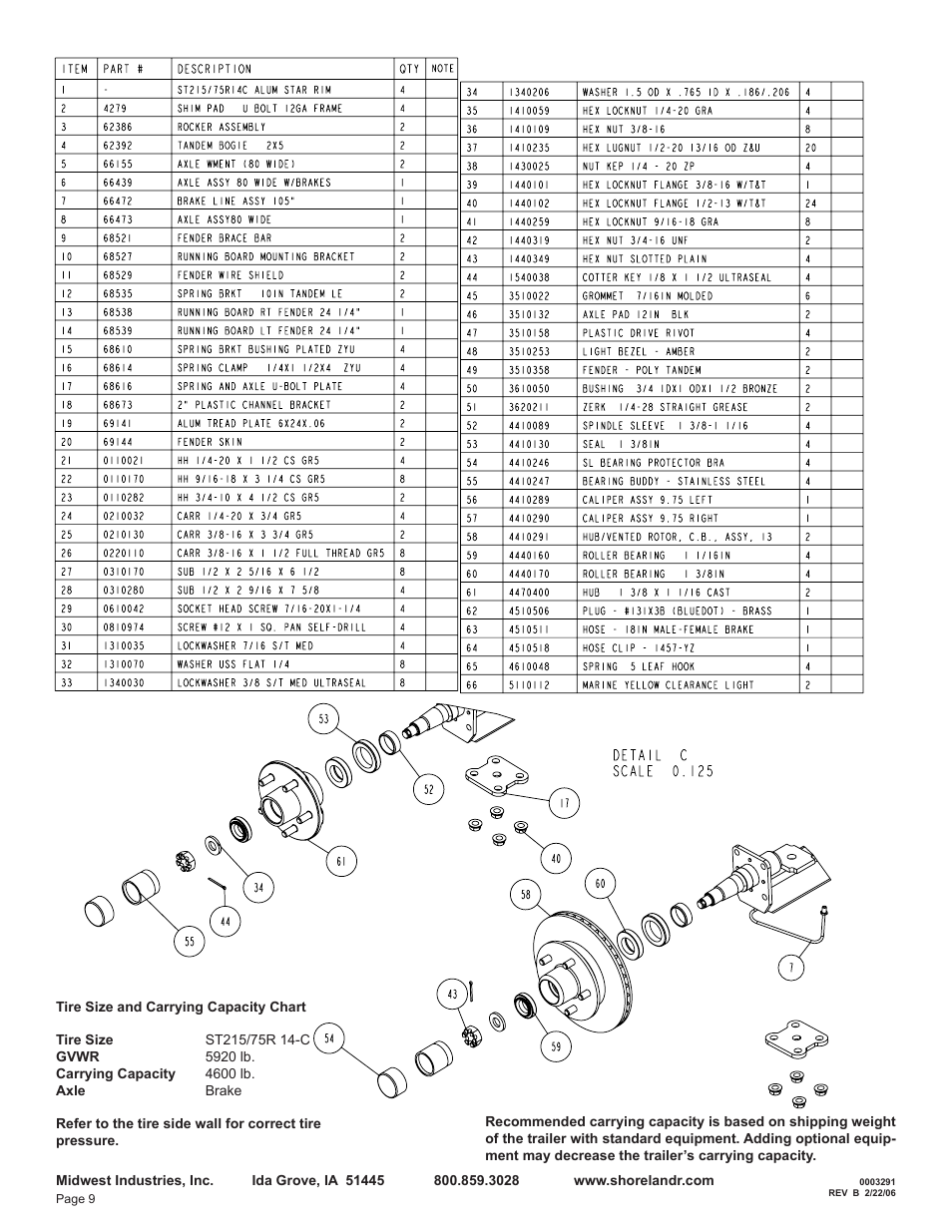 ShoreLand'r LEB46TCBS User Manual | Page 9 / 10