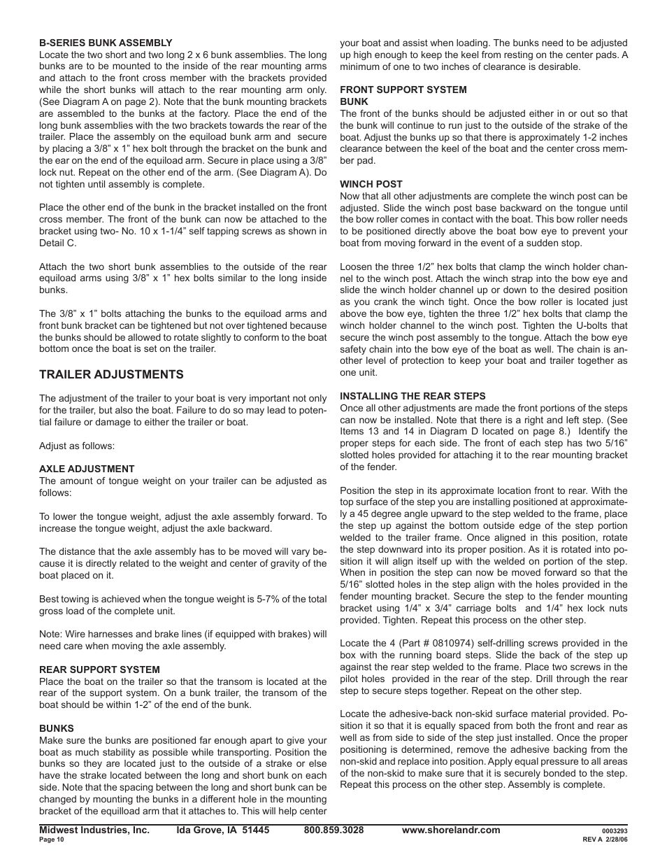 ShoreLand'r LEB55TCBBL User Manual | Page 10 / 12