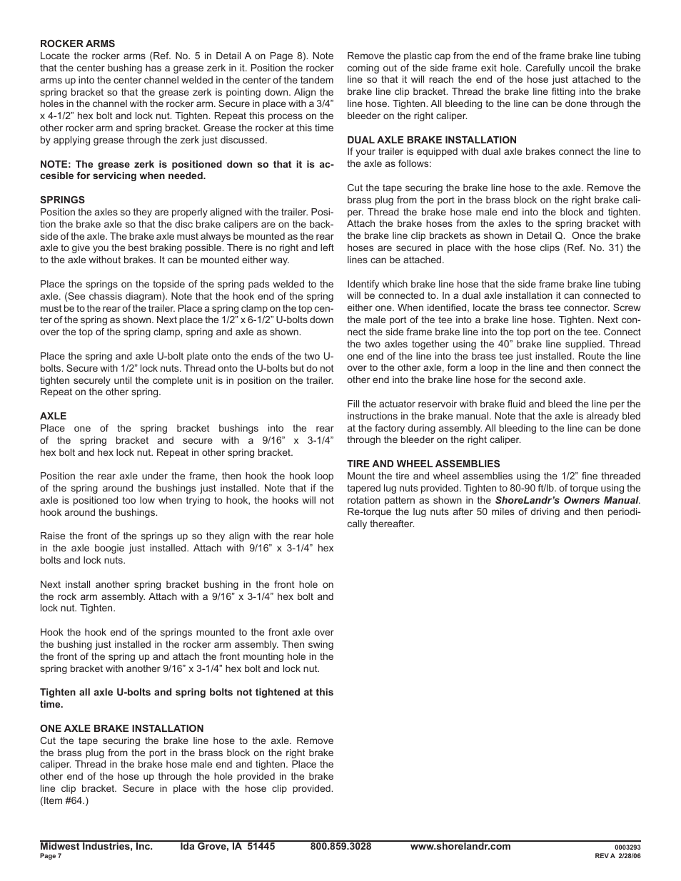ShoreLand'r LEB55TCBBL User Manual | Page 7 / 12