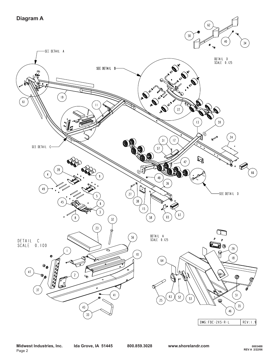 Diagram a | ShoreLand'r LER46TCBBL User Manual | Page 2 / 10