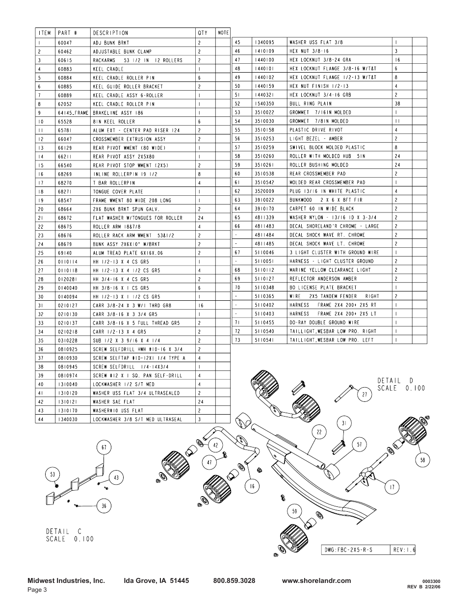 ShoreLand'r LER46TCBBS User Manual | Page 3 / 10