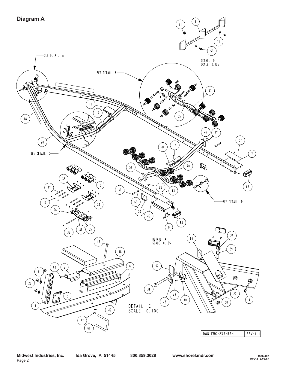 Diagram a | ShoreLand'r LER46TCBL User Manual | Page 2 / 10