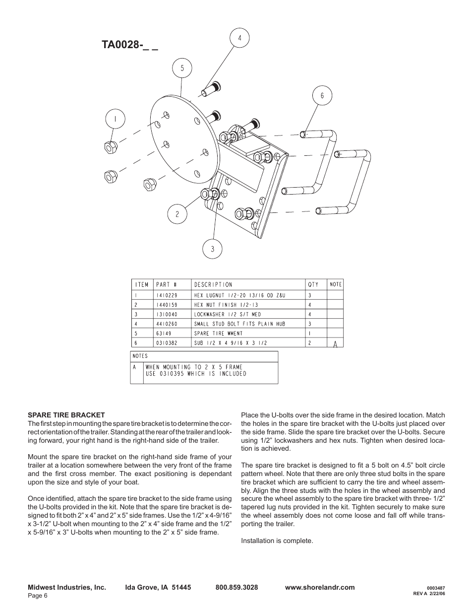 Ta0028 | ShoreLand'r LER46TCBL User Manual | Page 6 / 10