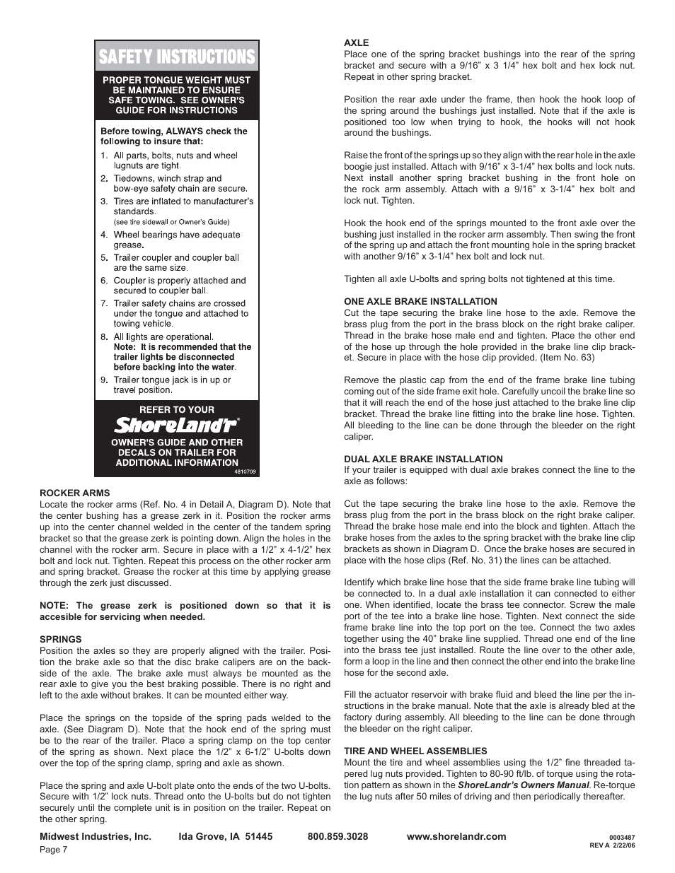 ShoreLand'r LER46TCBL User Manual | Page 7 / 10