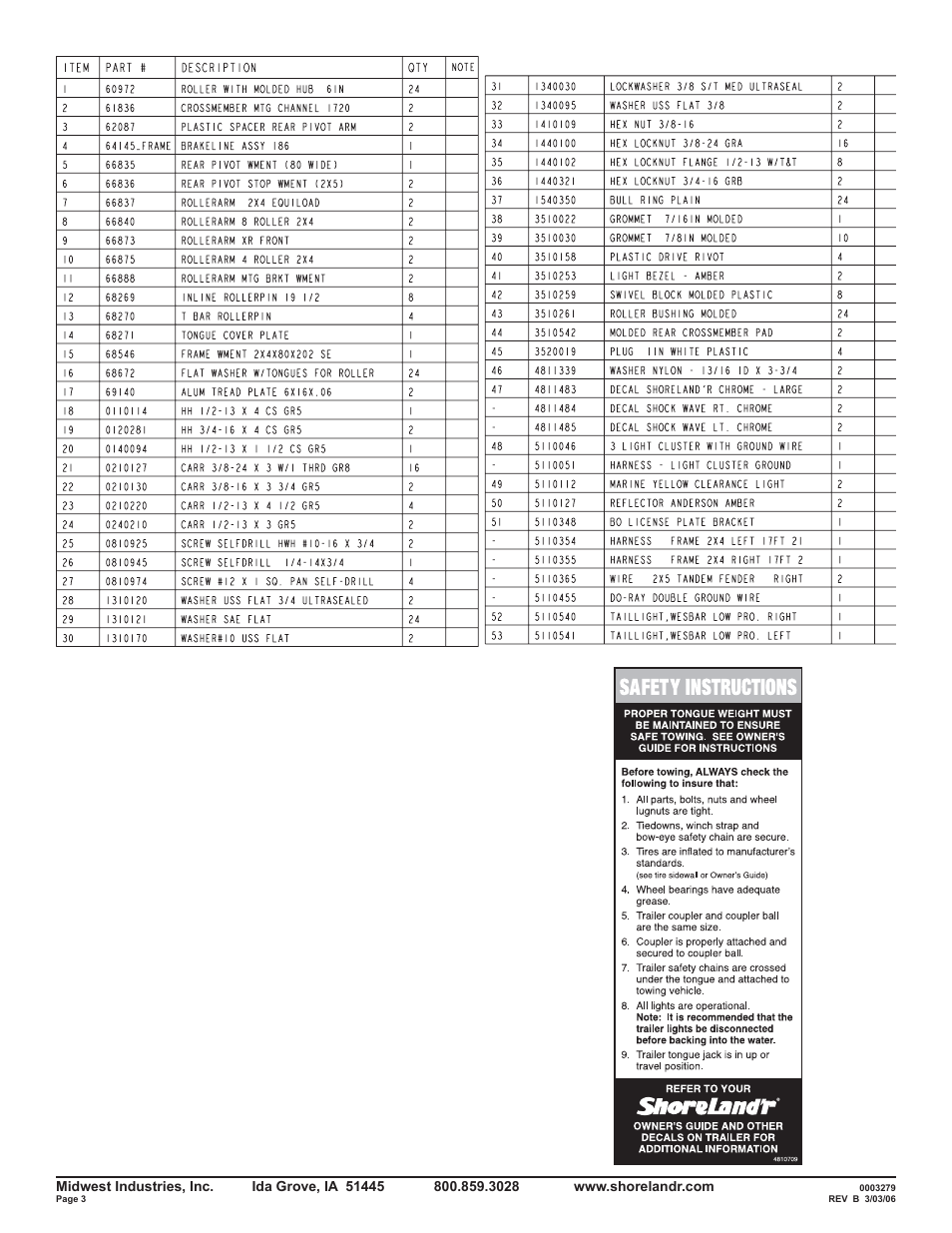 ShoreLand'r LEXR40TCBXLW User Manual | Page 3 / 12