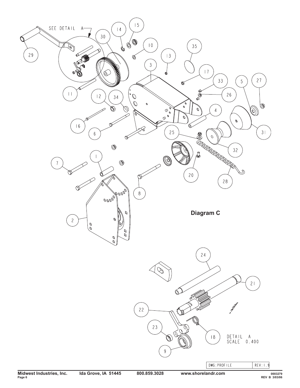 Diagram c | ShoreLand'r LEXR40TCBXLW User Manual | Page 6 / 12