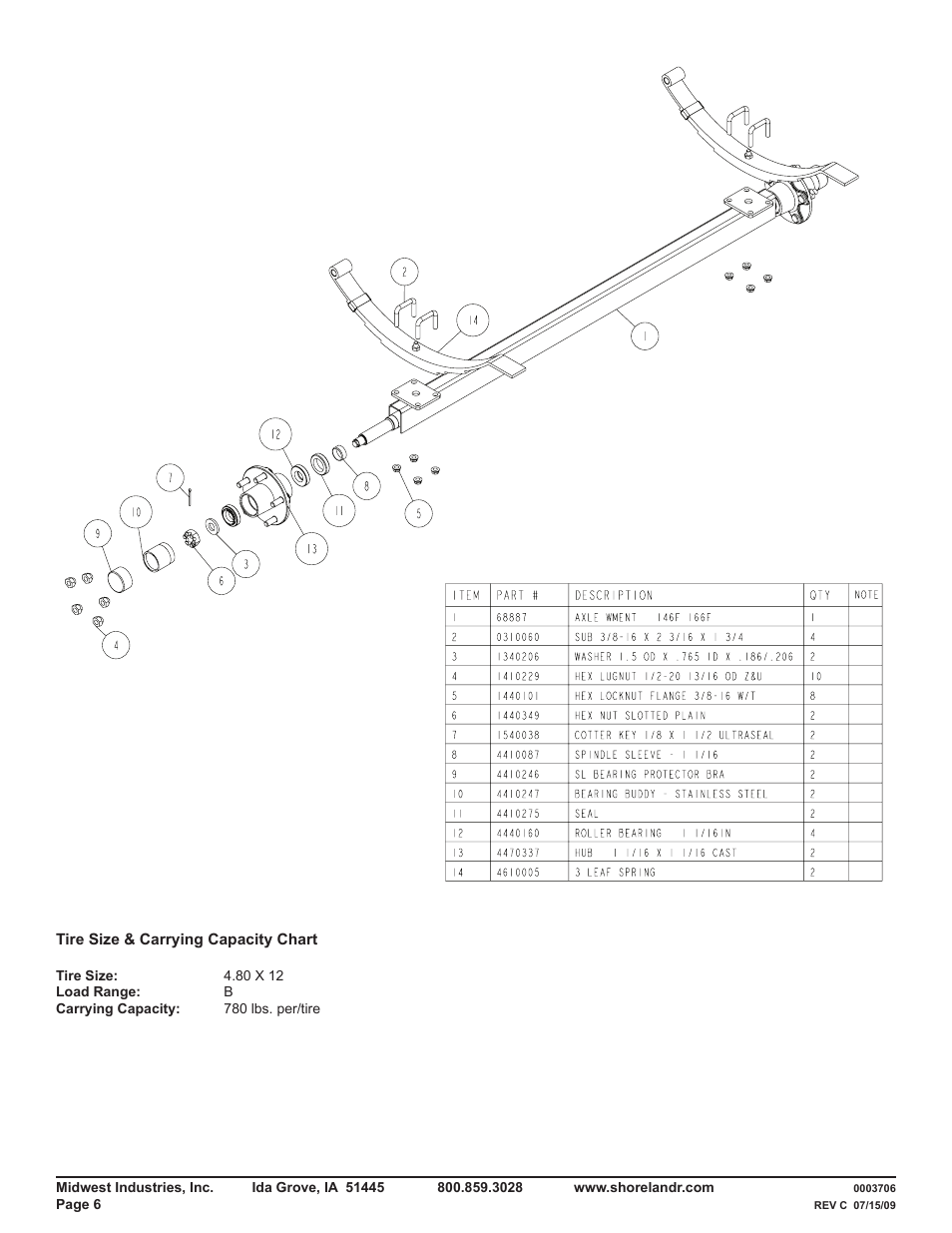 ShoreLand'r PWC12LTL V.1 User Manual | Page 6 / 8