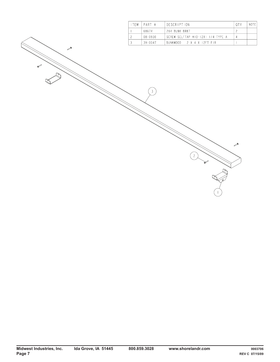 ShoreLand'r PWC12LTL V.1 User Manual | Page 7 / 8