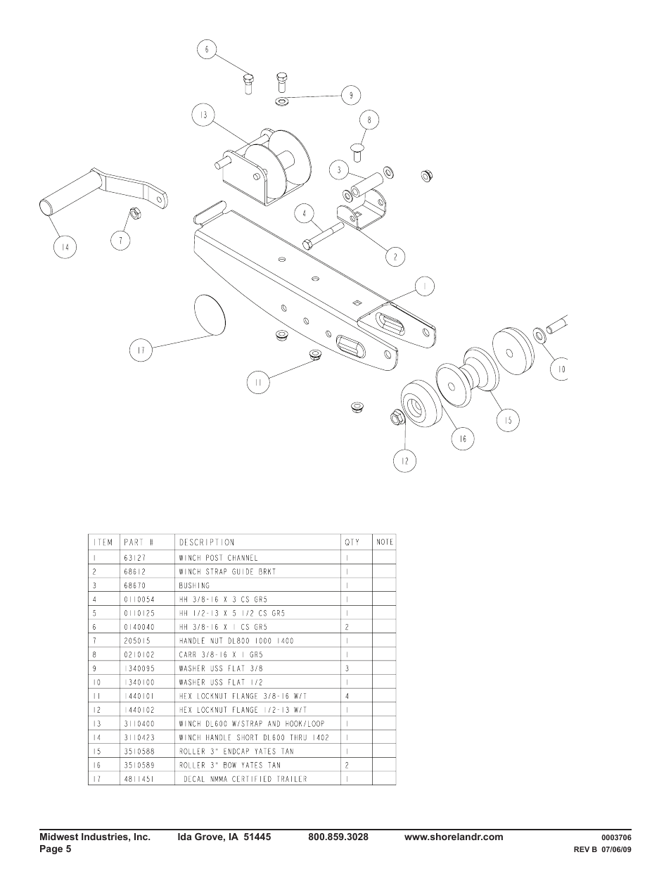 ShoreLand'r PWC12LTL V.2 User Manual | Page 5 / 8