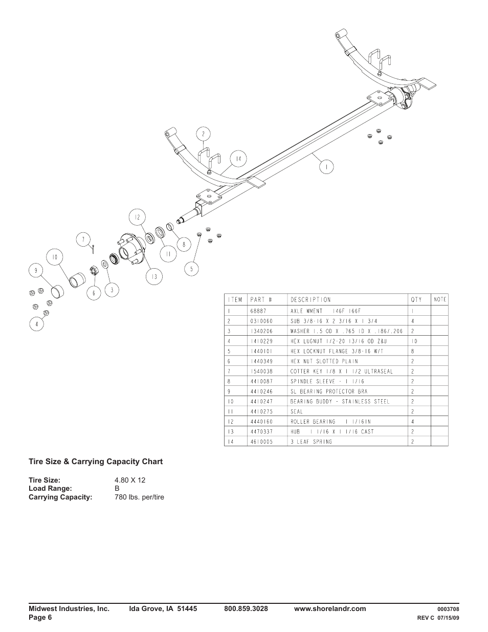 ShoreLand'r PWC12STL V.1 User Manual | Page 6 / 8