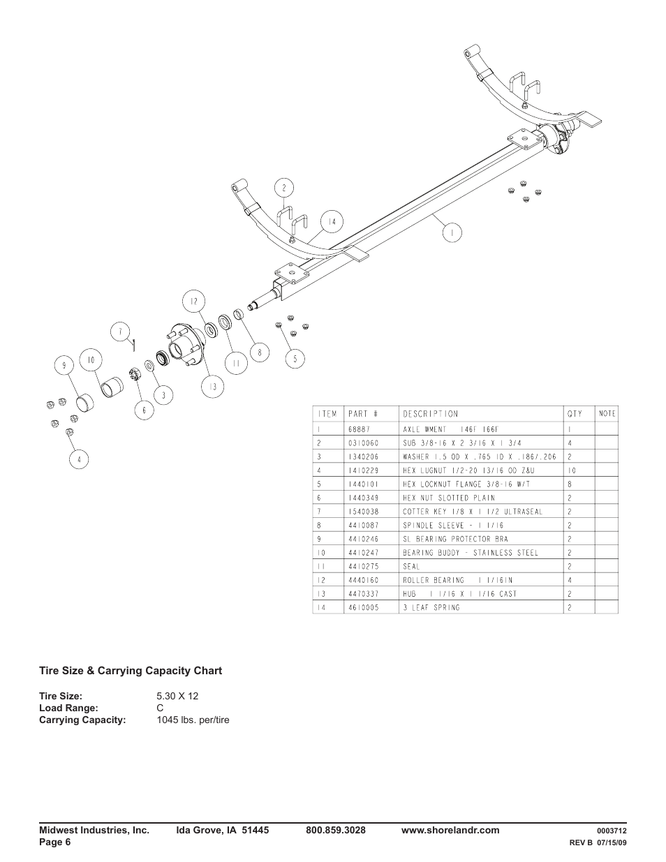 ShoreLand'r PWC14LTL V.1 User Manual | Page 6 / 8