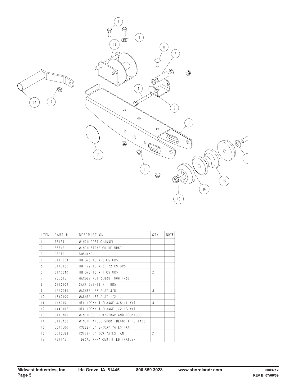 ShoreLand'r PWC14LTL V.2 User Manual | Page 5 / 8