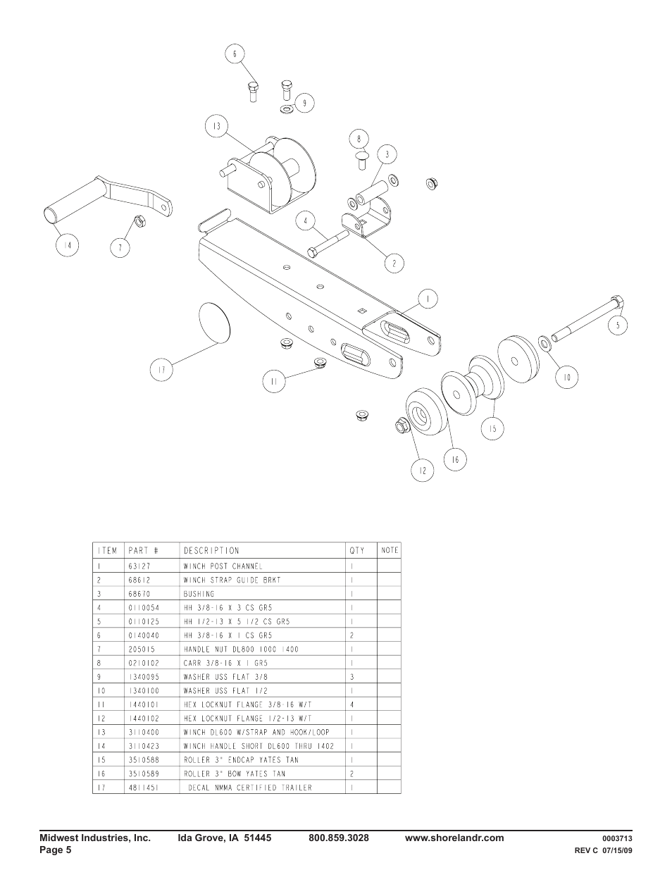 ShoreLand'r PWC14LTS V.2 User Manual | Page 5 / 8
