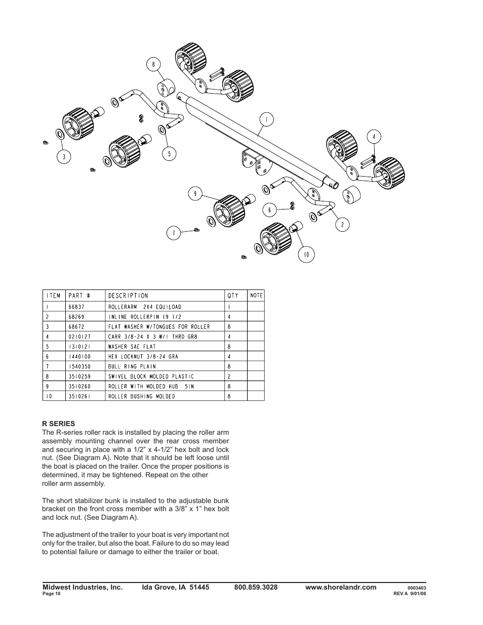 ShoreLand'r R2313LW User Manual | Page 10 / 12