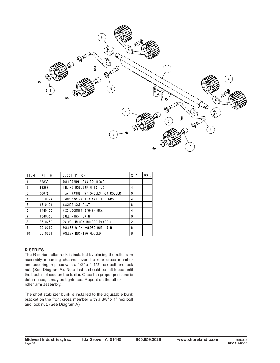 ShoreLand'r R2313SW User Manual | Page 10 / 12