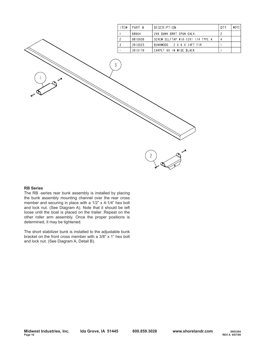 ShoreLand'r RB2313L User Manual | Page 10 / 12