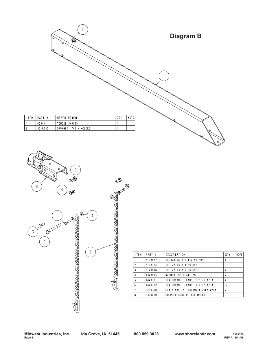 Diagram b | ShoreLand'r RB2313S User Manual | Page 4 / 12